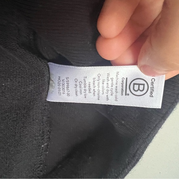 Athleta Black Sweatshirt Dress Size small - Picture 12 of 13